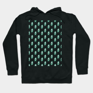 seamless pattern plankton transparan Hoodie